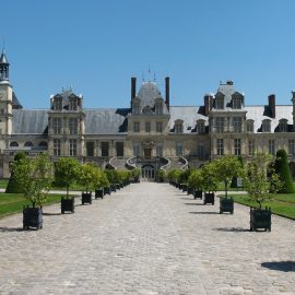O castel de Fontainebleau